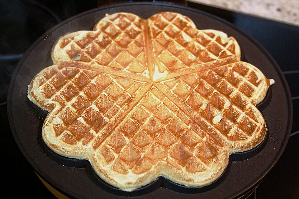 Einfache Waffeln