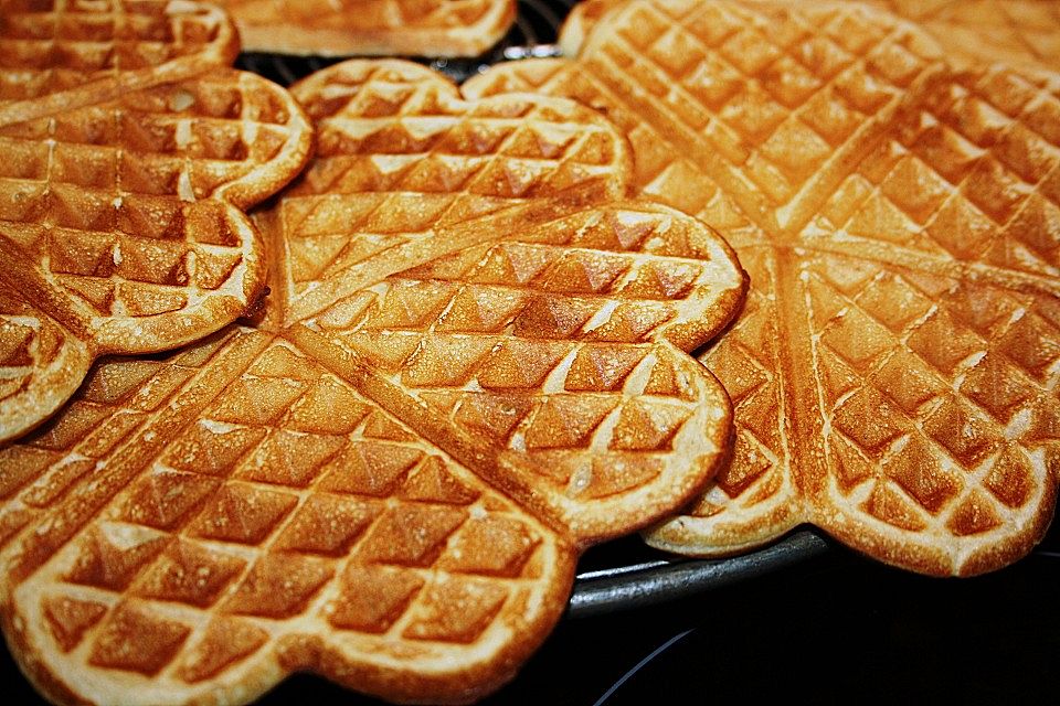 Einfache Waffeln