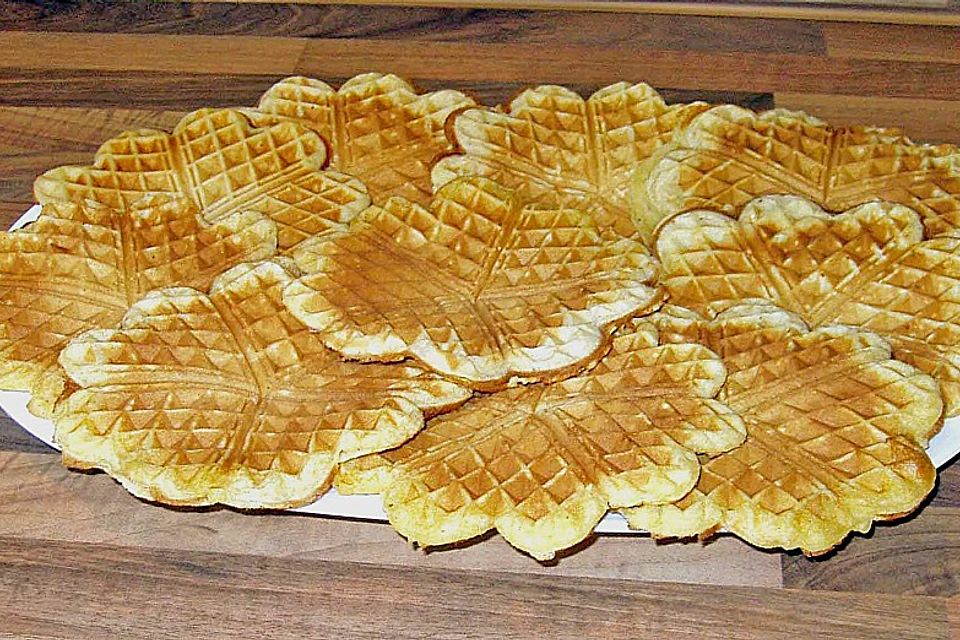 Einfache Waffeln