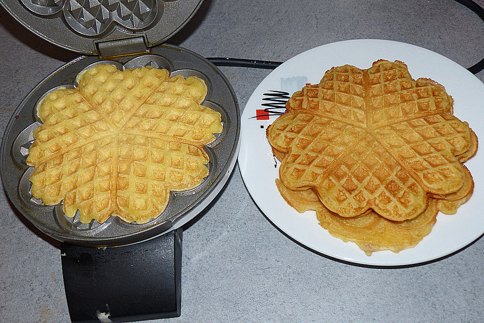 Einfache Waffeln