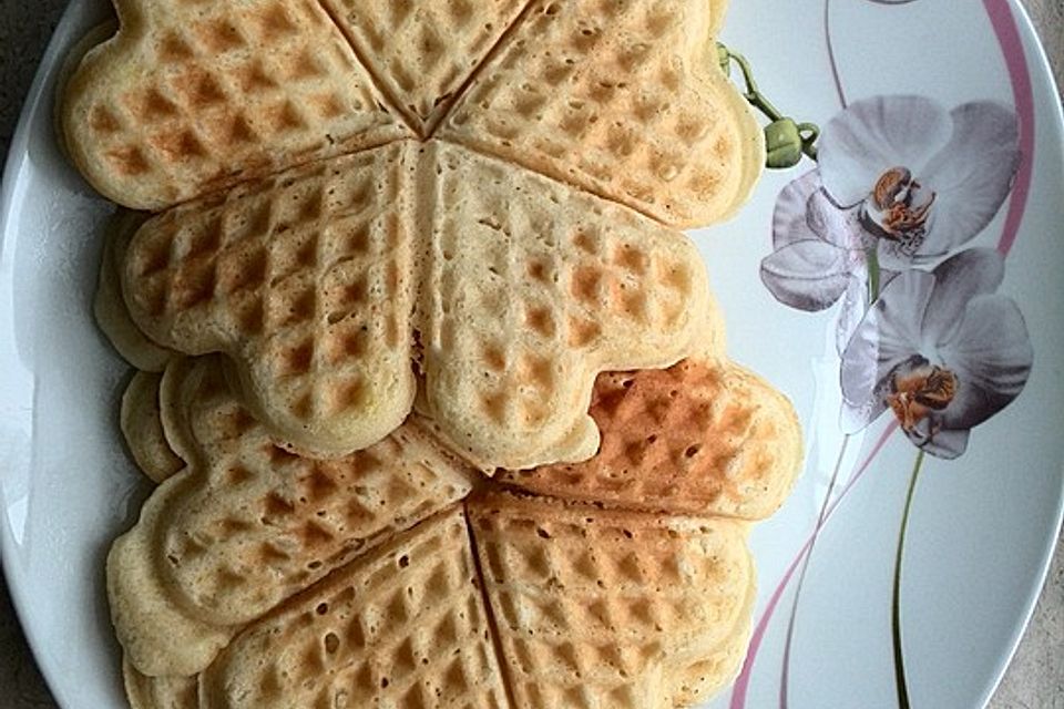 Einfache Waffeln