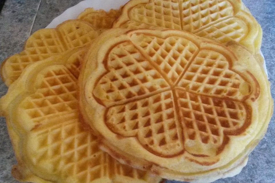 Einfache Waffeln