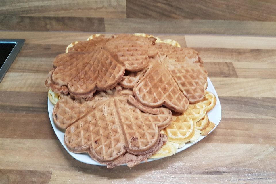 Einfache Waffeln