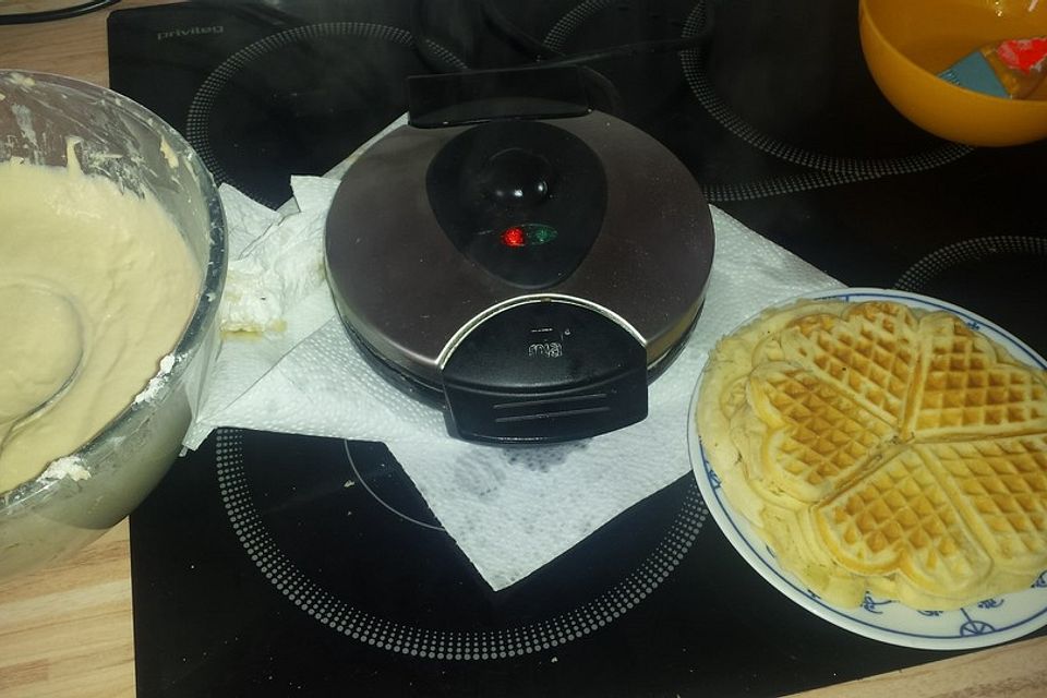 Einfache Waffeln