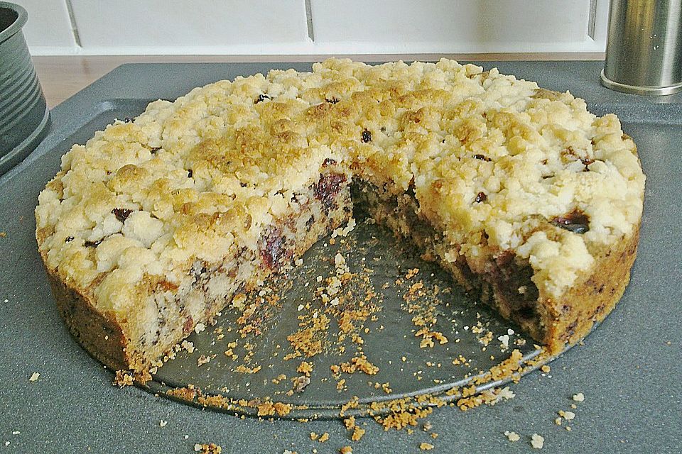 Kirschstreuselkuchen