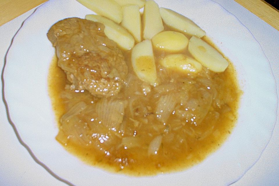 Zwiebelrostbraten