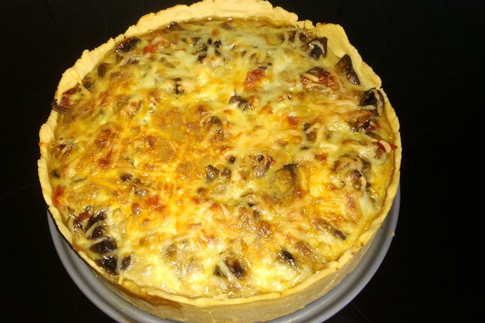 Champignon - Speck - Quiche