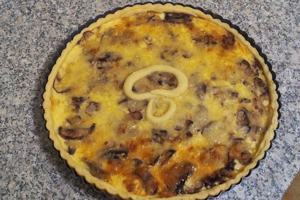 Champignon - Speck - Quiche