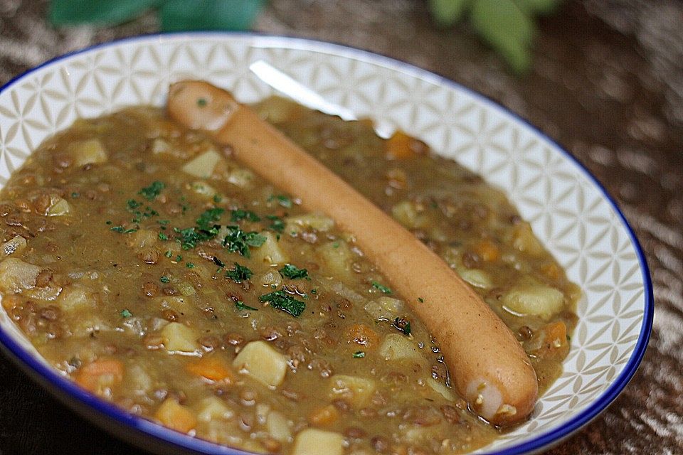 Linsensuppe