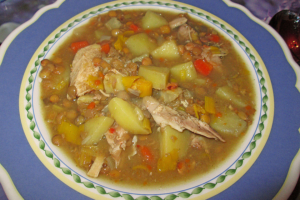 Linsensuppe