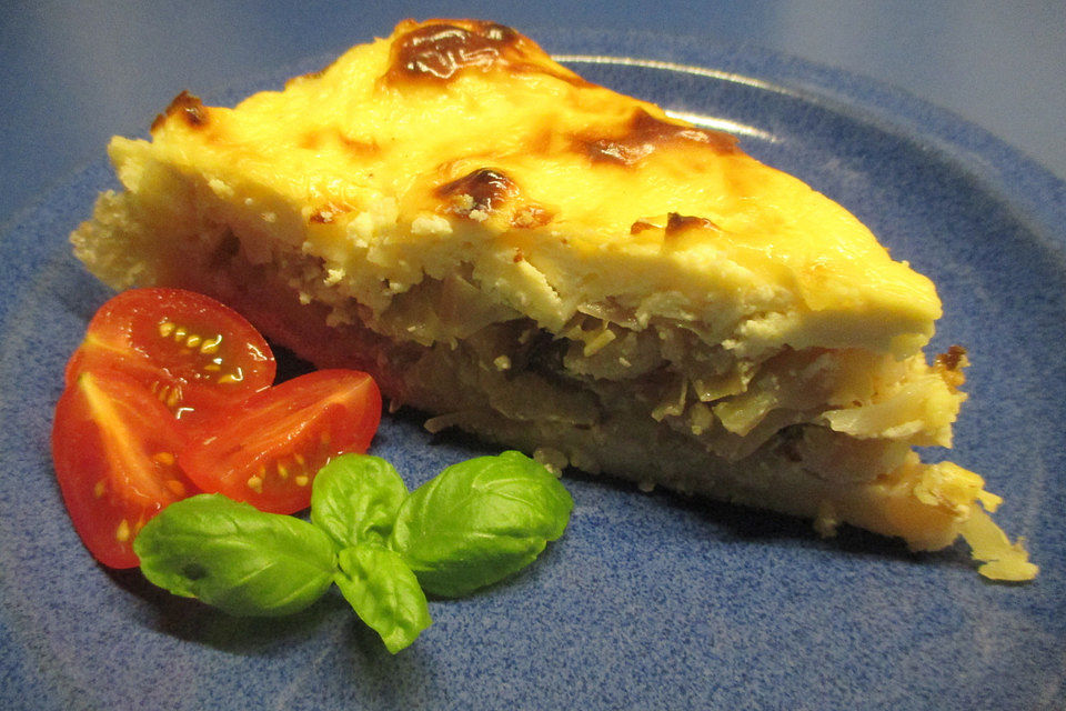 Spitzkohl - Quiche