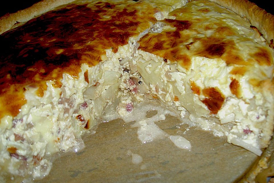 Spitzkohl - Quiche