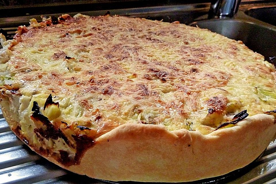 Spitzkohl - Quiche