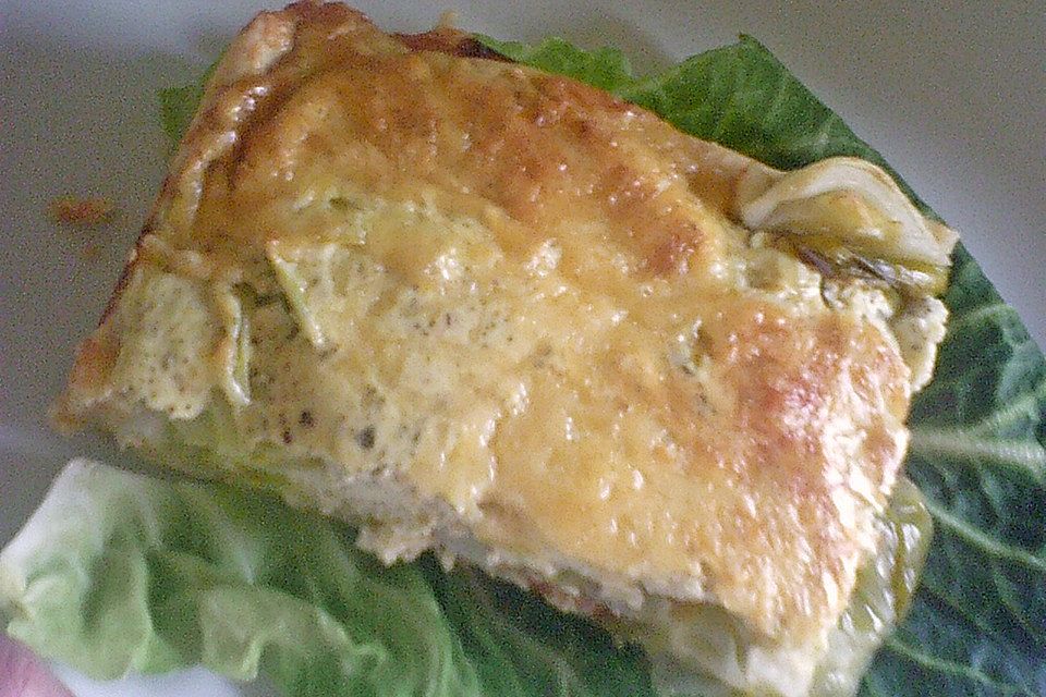 Spitzkohl - Quiche