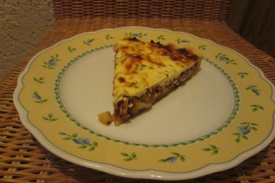 Spitzkohl - Quiche