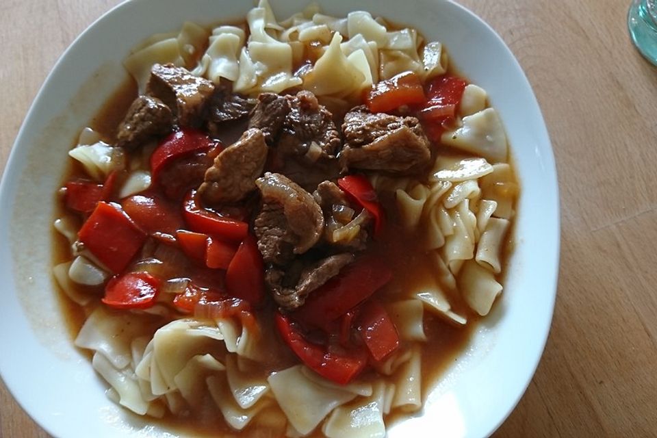 Malzbier - Gulasch