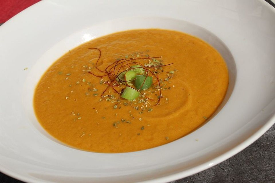 Brokkoli - Tomaten - Möhren - Suppe