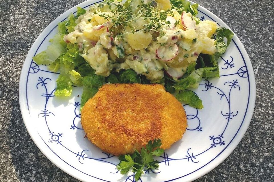 Kartoffelsalat, leicht und frisch