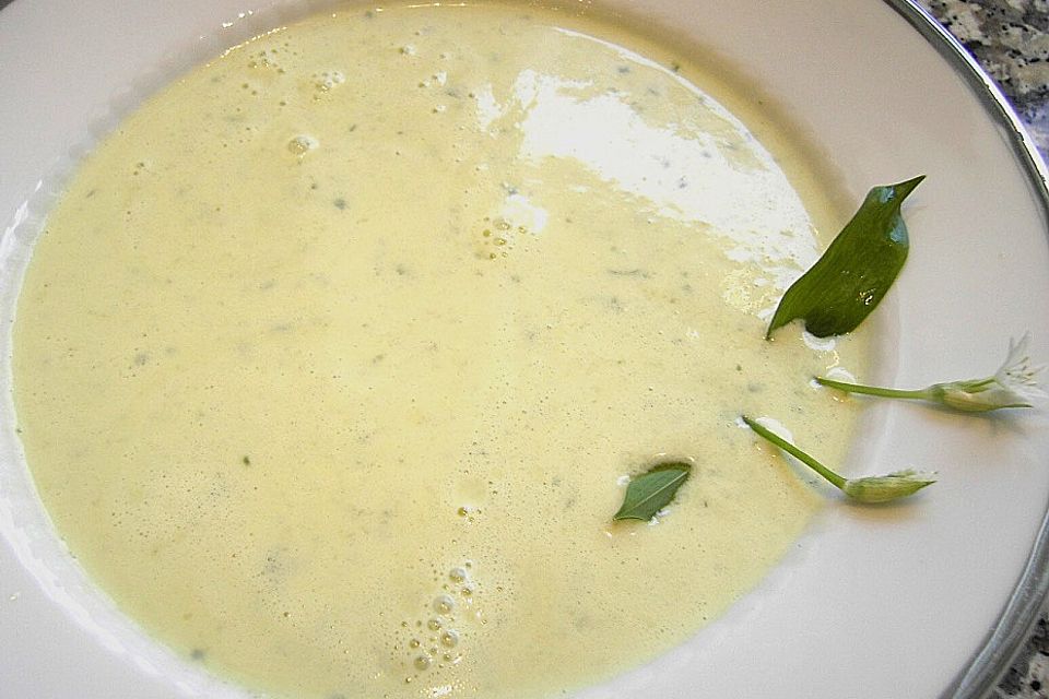 Bärlauchcremesuppe