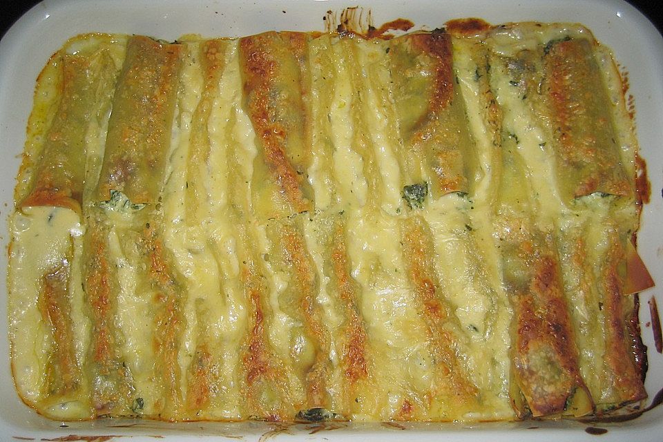 Cannelloni mit Ricotta - Füllung