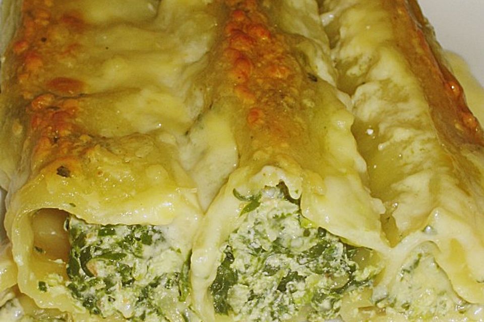 Cannelloni mit Ricotta - Füllung