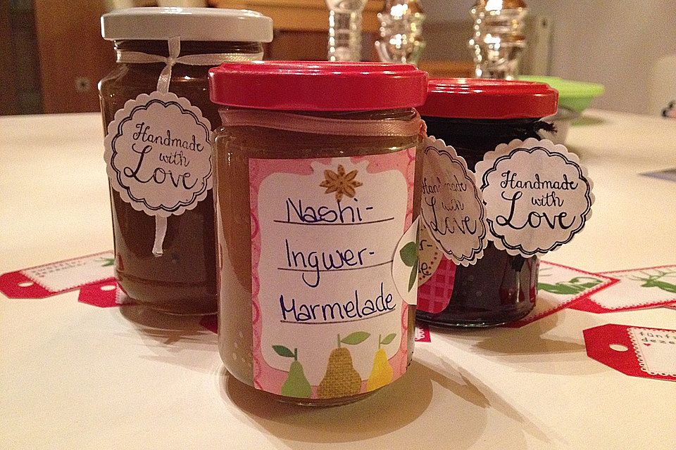 Nashi - Ingwer - Marmelade