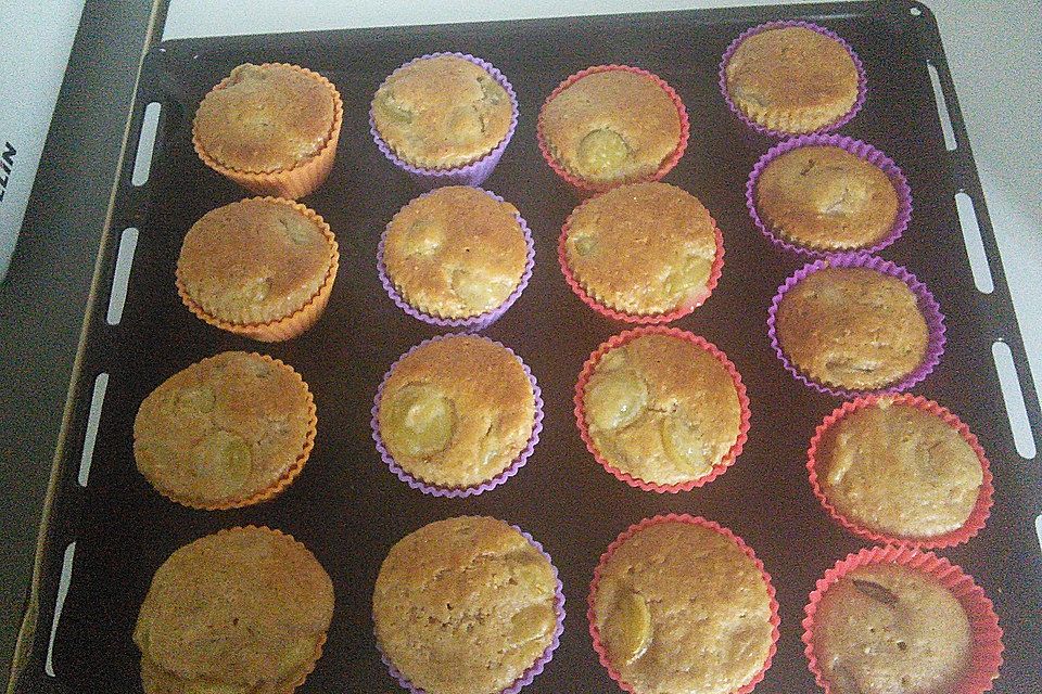 Weintrauben - Muffins