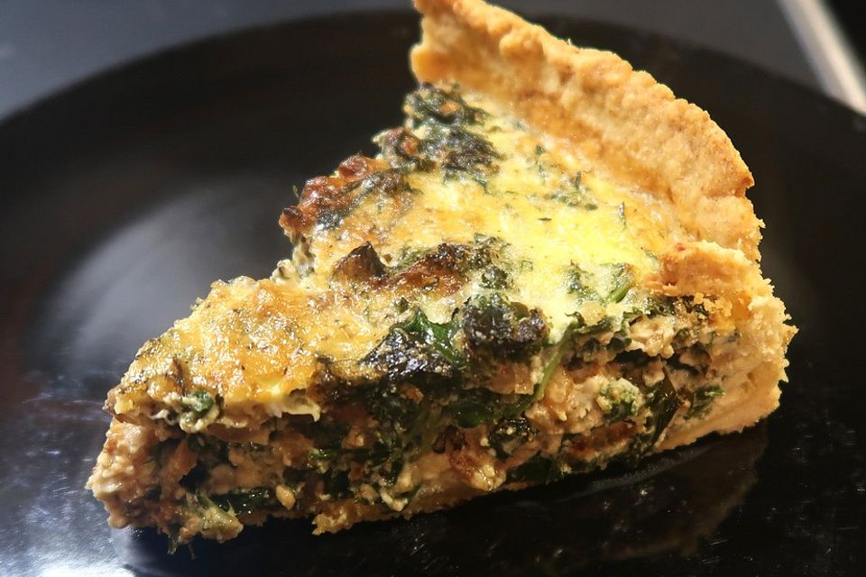 Grünkohl-Quiche