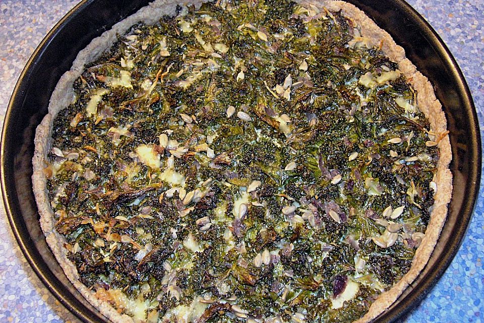 Grünkohl-Quiche