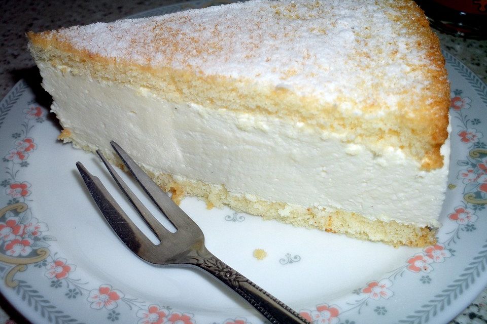 Käse - Sahnetorte