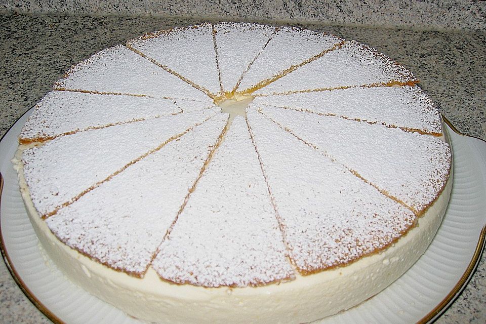 Käse - Sahnetorte