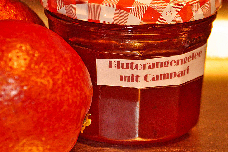 Orangen - Campari - Gelee