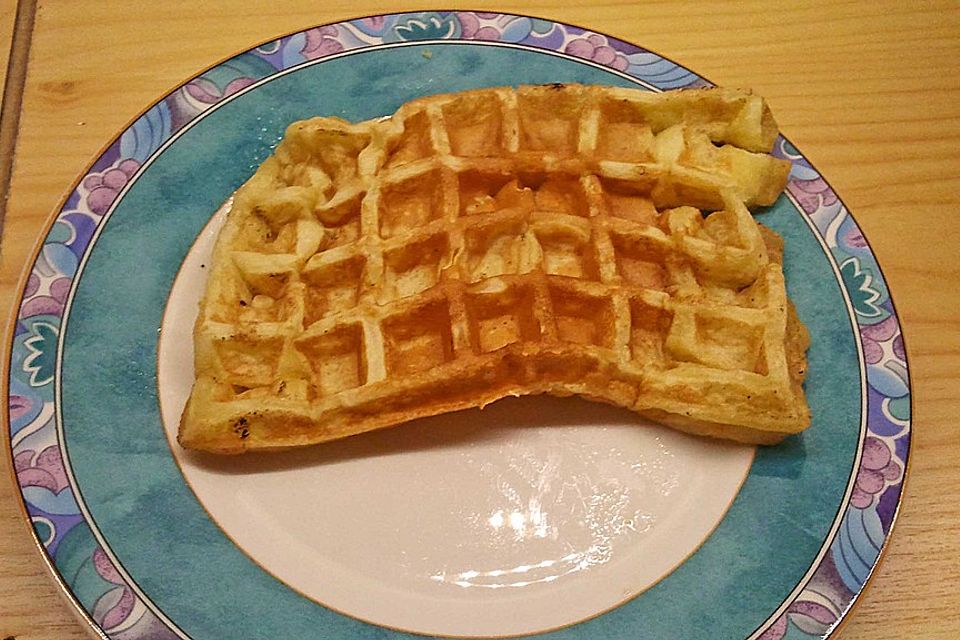 Crème fraîche-Waffeln