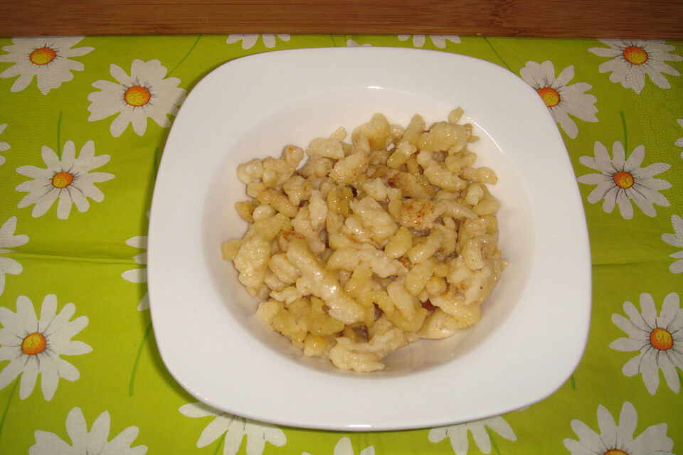 Quark - Knöpfle mit Biss