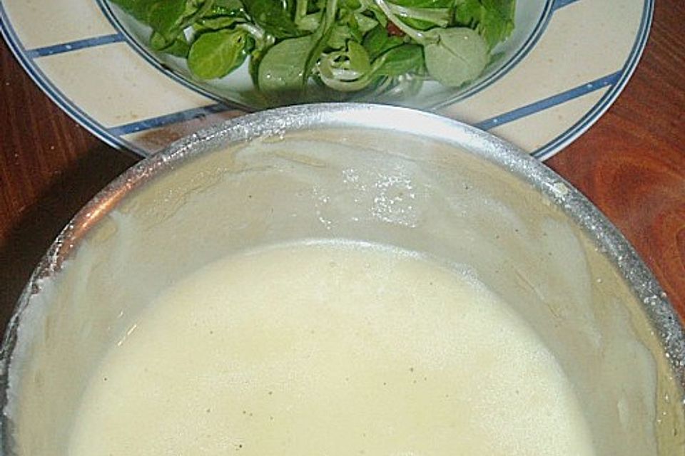 Lauwarmes Kartoffeldressing