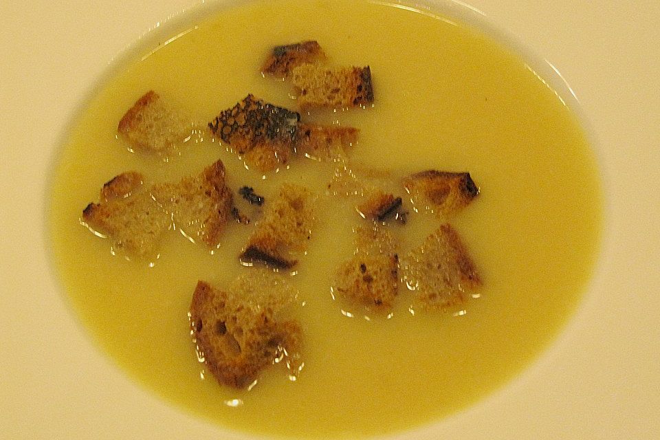 Knoblauchcremesuppe