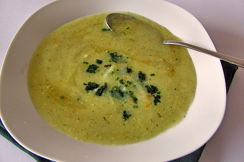 Knoblauchcremesuppe