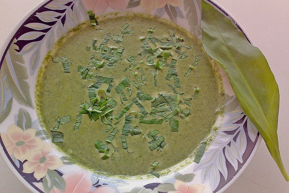 Spinat - Bärlauch - Suppe