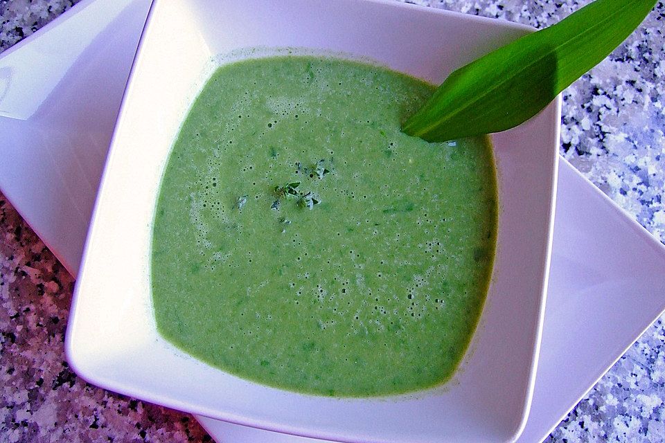 Spinat - Bärlauch - Suppe