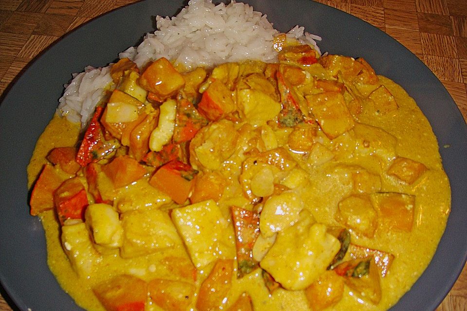 Fisch - Curry