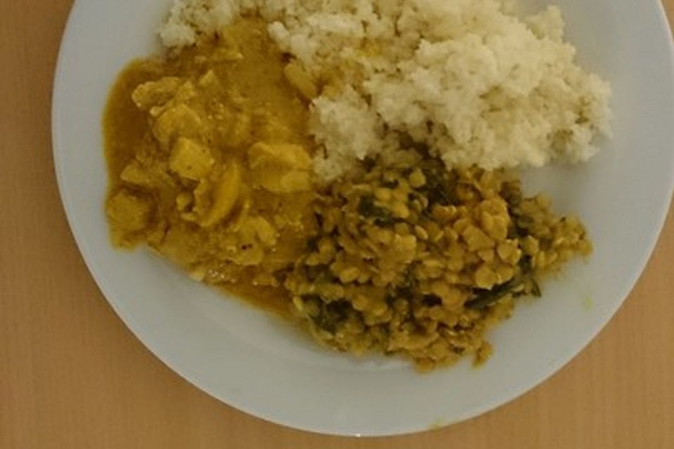 Fisch - Curry