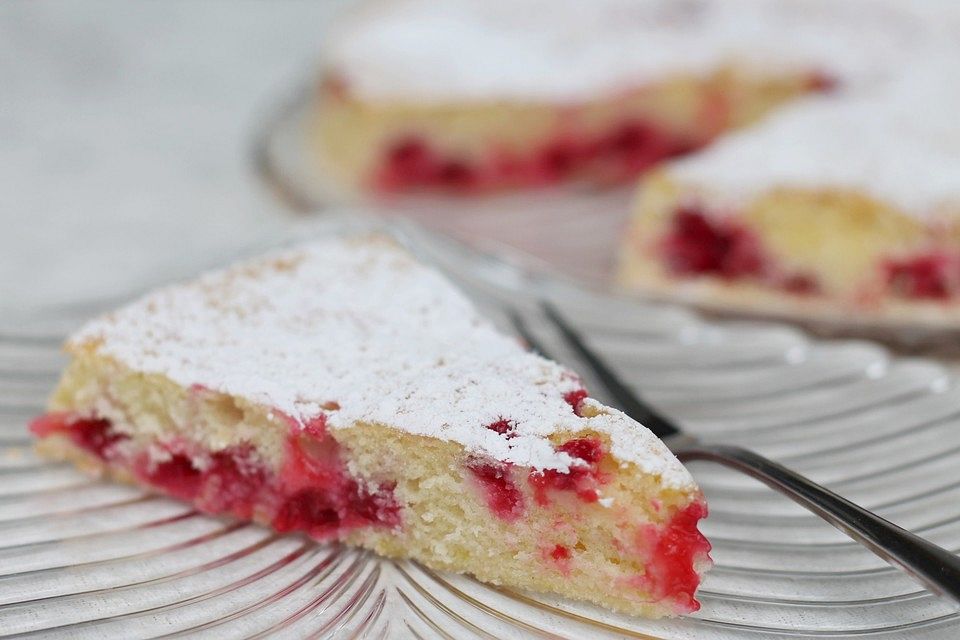 Kirsch- oder Obstkuchen