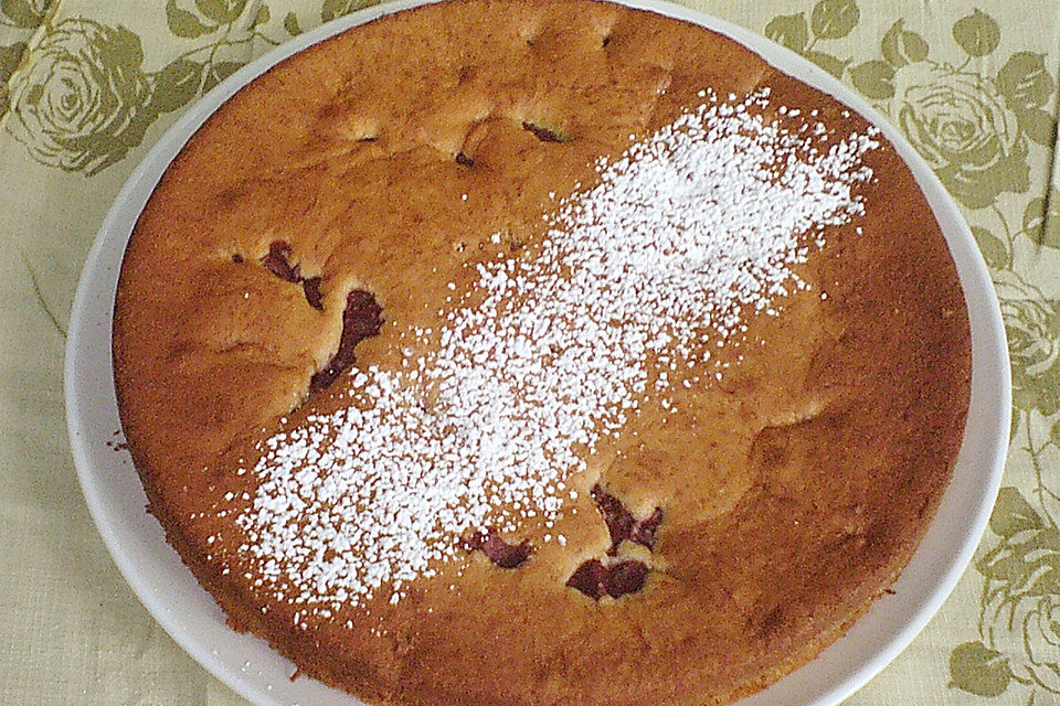 Kirsch- oder Obstkuchen