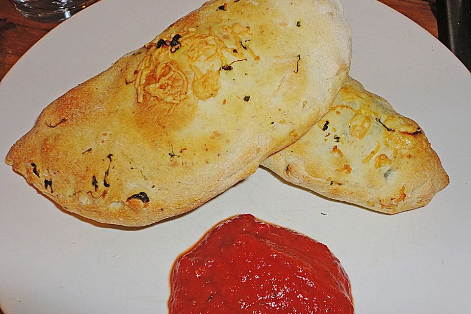 Calzone alla Spinaci