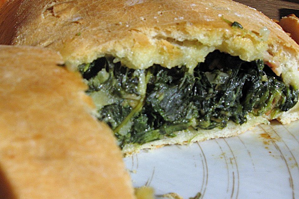 Calzone alla Spinaci