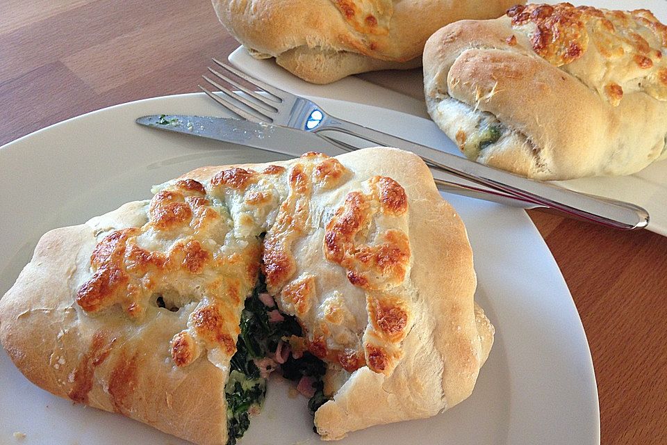 Calzone alla Spinaci