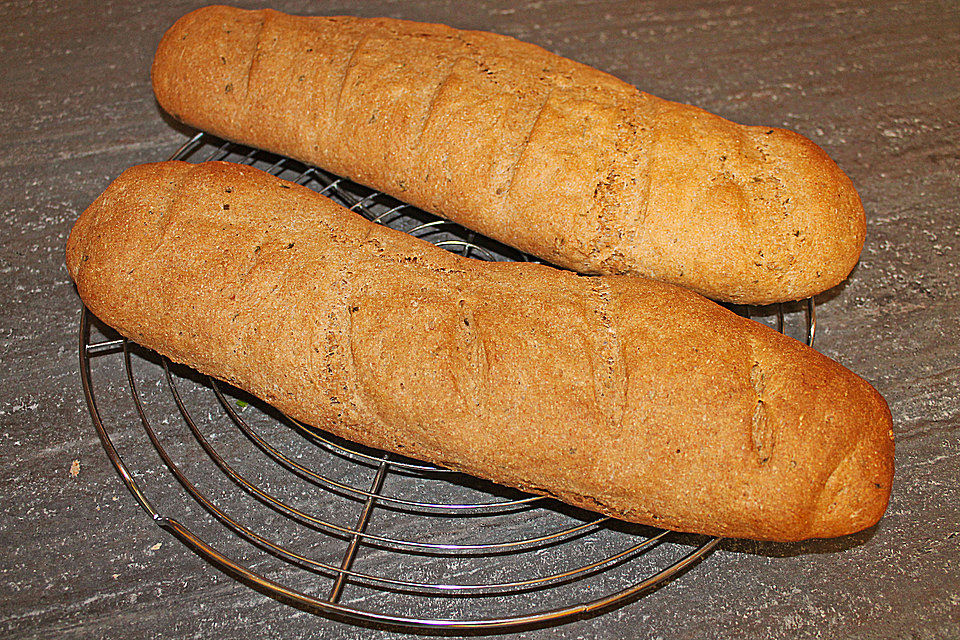 Kräuterbaguette