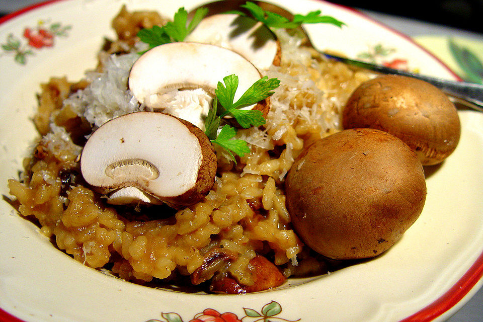 Pilzrisotto