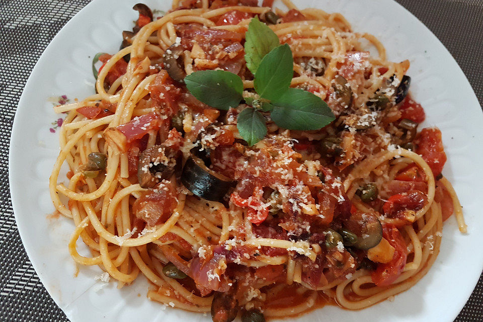 Spaghetti alla puttanesca