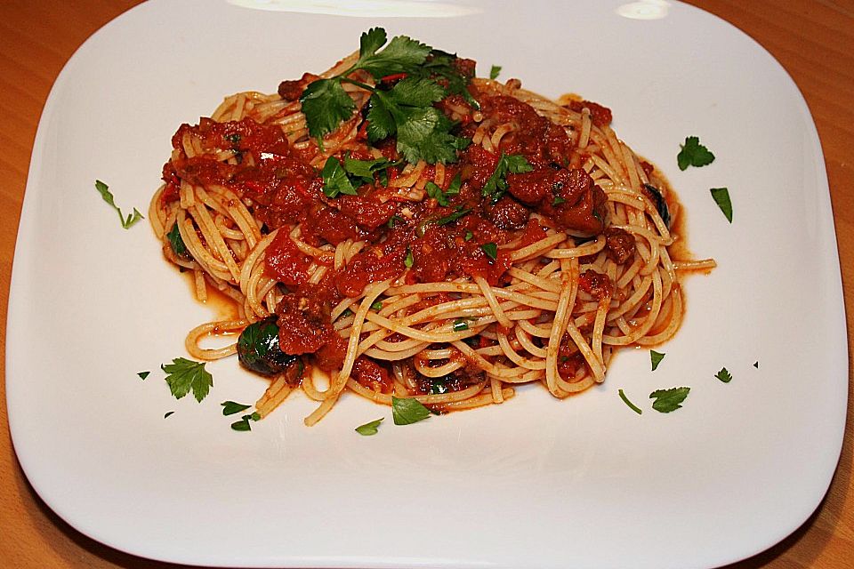 Spaghetti alla puttanesca